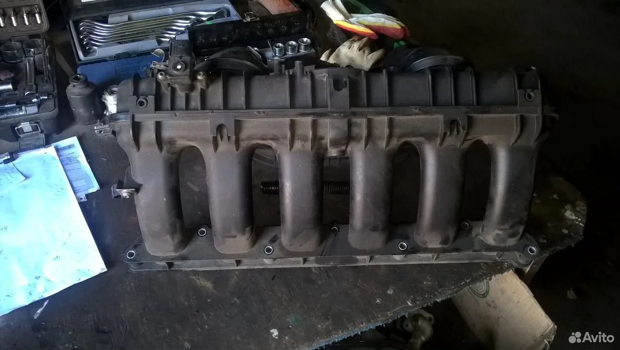 Коллектор впускной bmw n52b25 11617559524