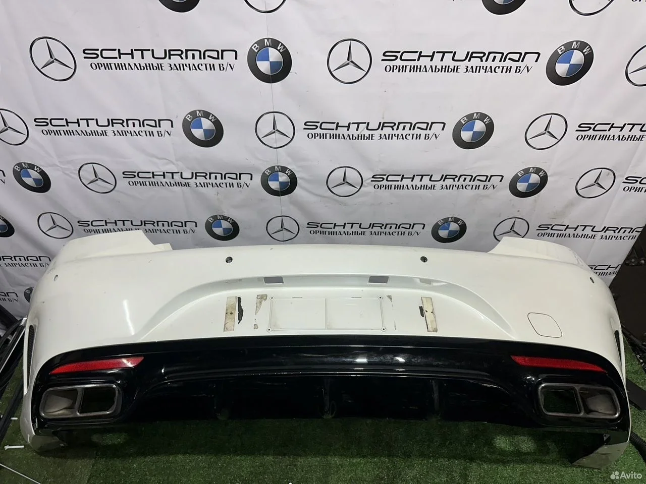 Бампер задний mercedes c217 amg оригинал