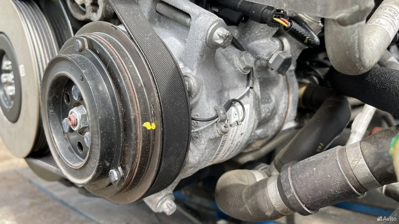 Компрессор кондиционера om654 om656 mercedes