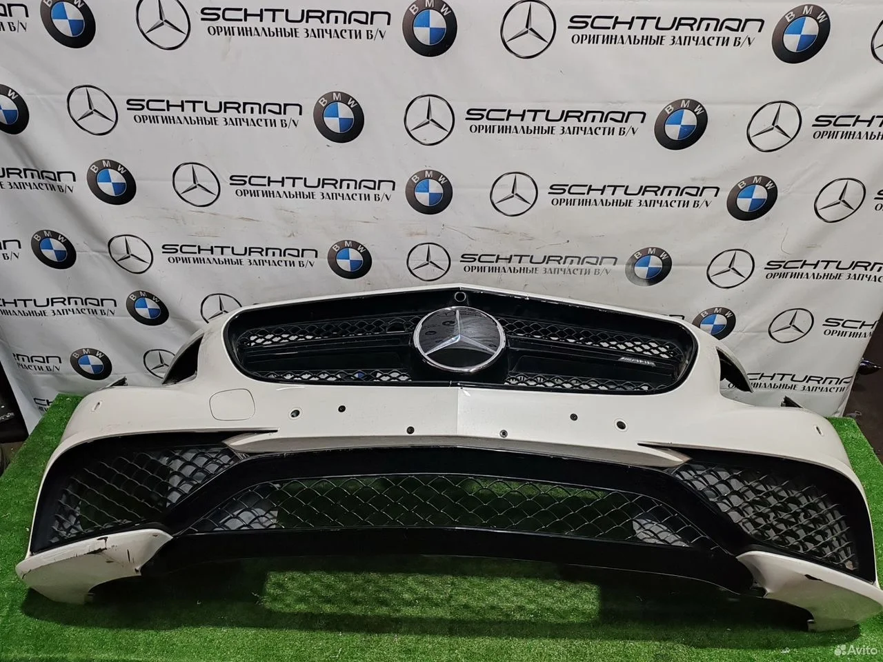 Бампер передний mercedes w217 63amg оригинал