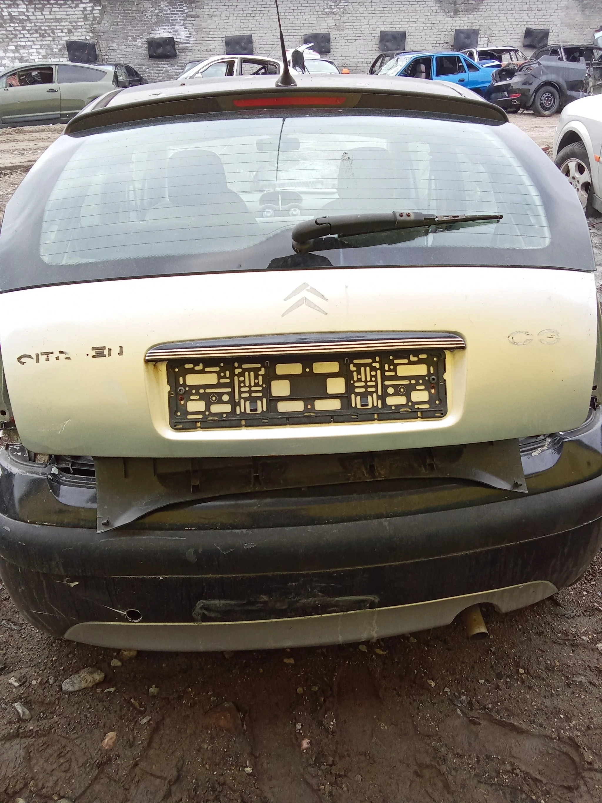 Задняя балка Citroen C3 F 2001-2010