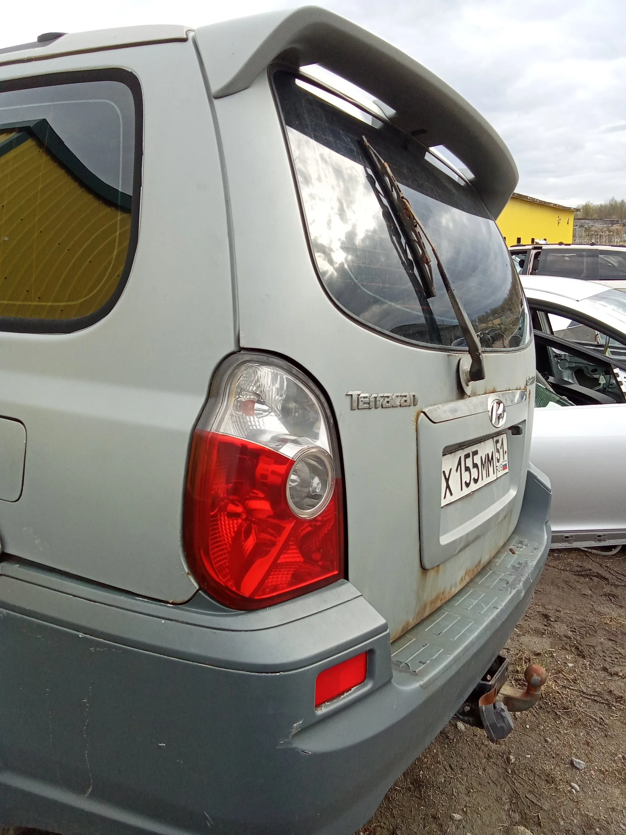 Бампер задний Hyundai Terracan HP 2001-2007