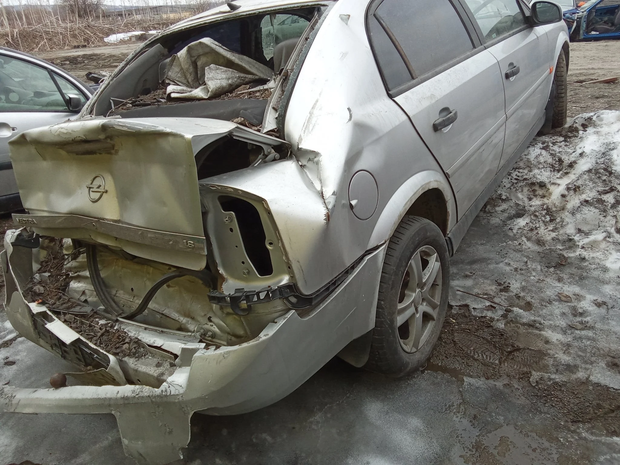 Замок задней правой двери Opel Vectra C 2002-2008