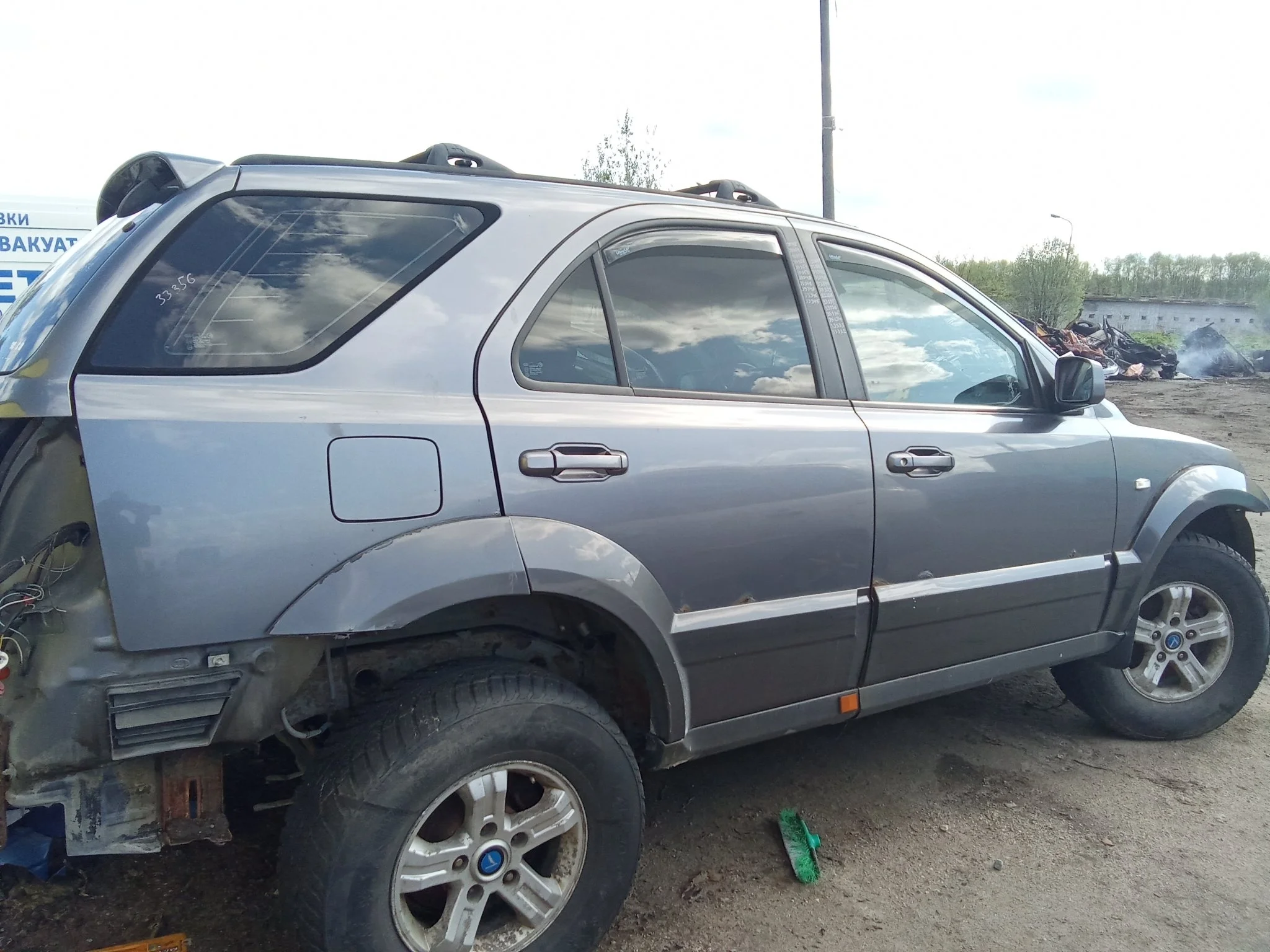 Зеркало боковое правое Kia Sorento 1 BL 2002-2009