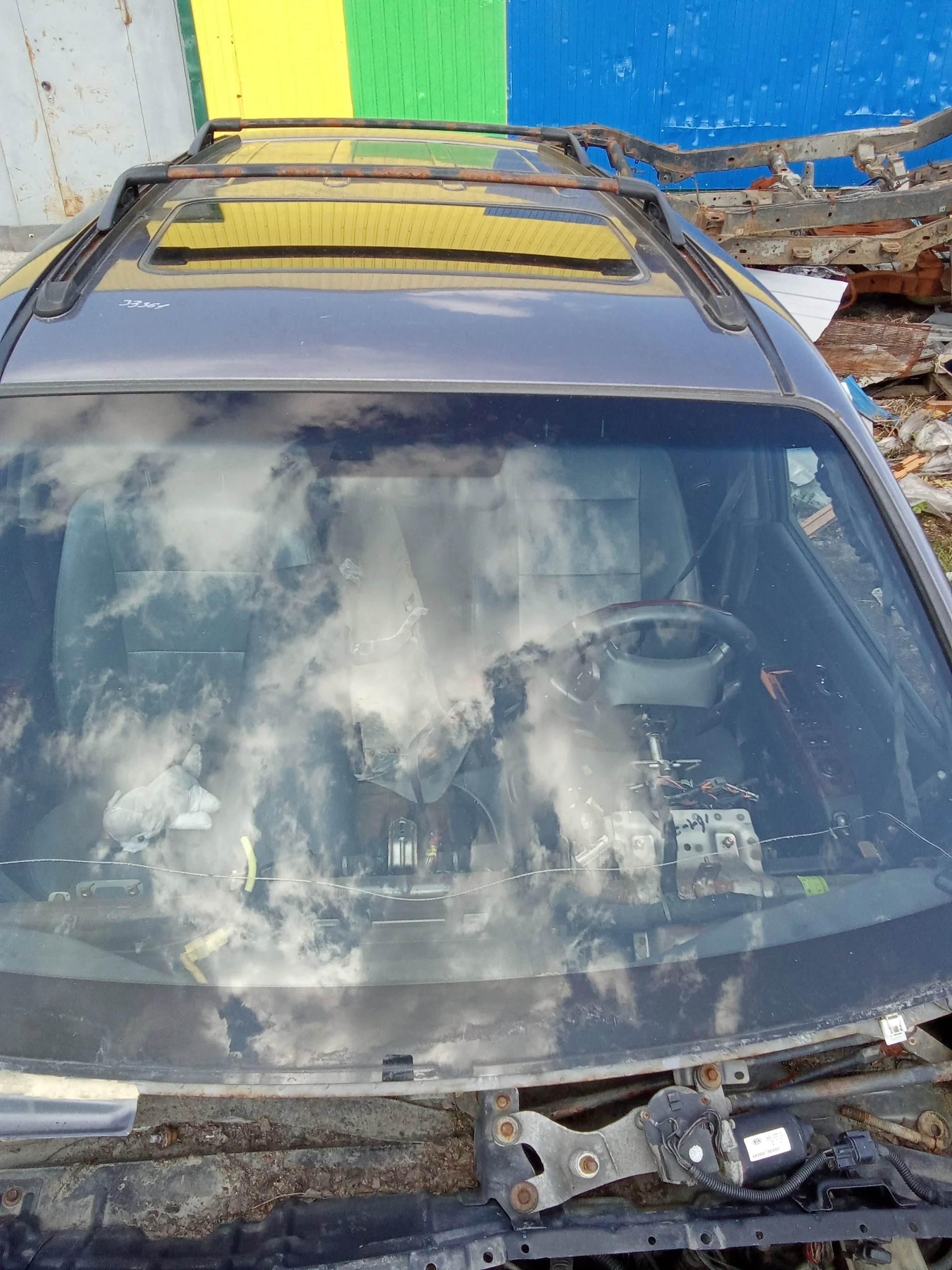 Подушка безопасности водителя Kia Sorento 1 BL 2002-2009