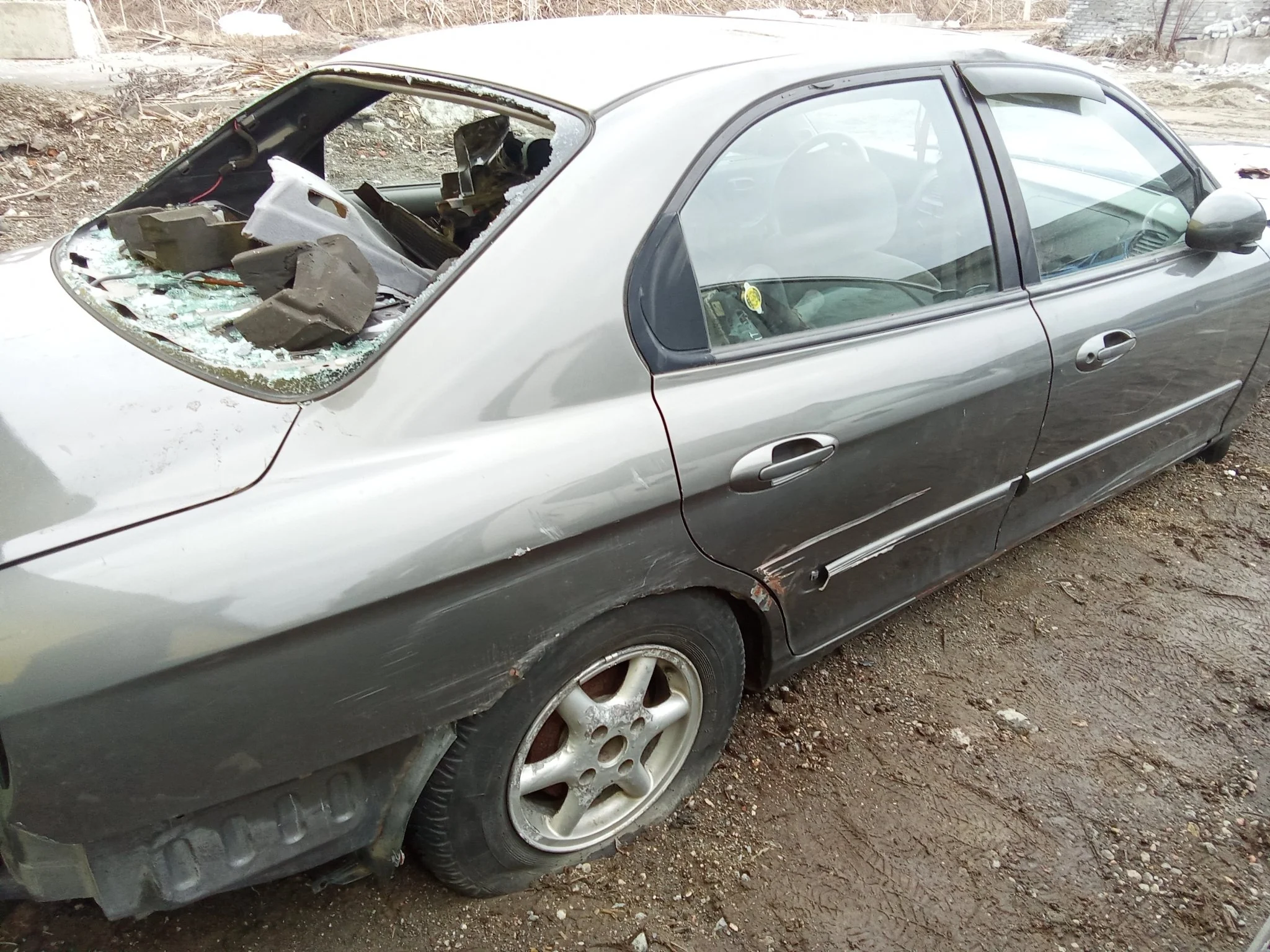 Кулак задний правый Hyundai Sonata EF 1998-2004
