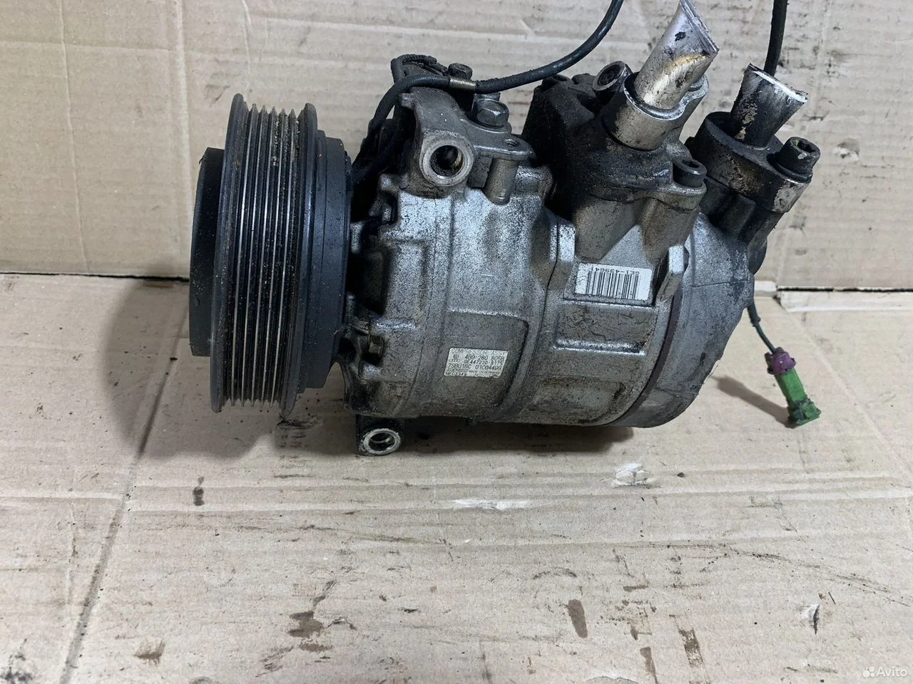 Компрессор кондиционера v6 audi a6 c5 vw passat b5