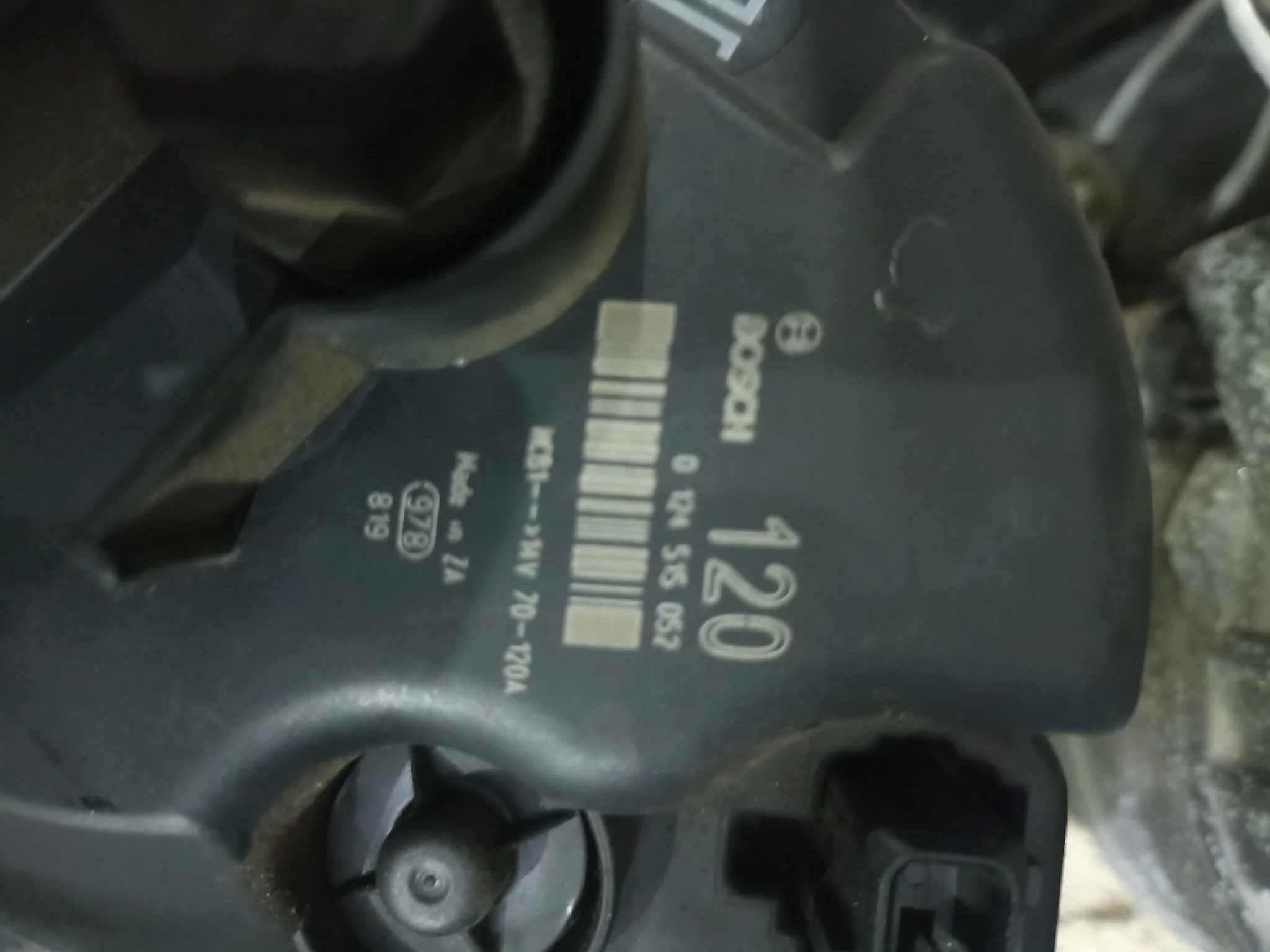 ГЕНЕРАТОР BMW ... M54B30 306S3 M62B44 448S1 M62B44 448S2 ... 7-SERIES X5 Z3 ... E53 E60 E61 12317501690 ... 2 КОНТАКТА 120A BOSCH