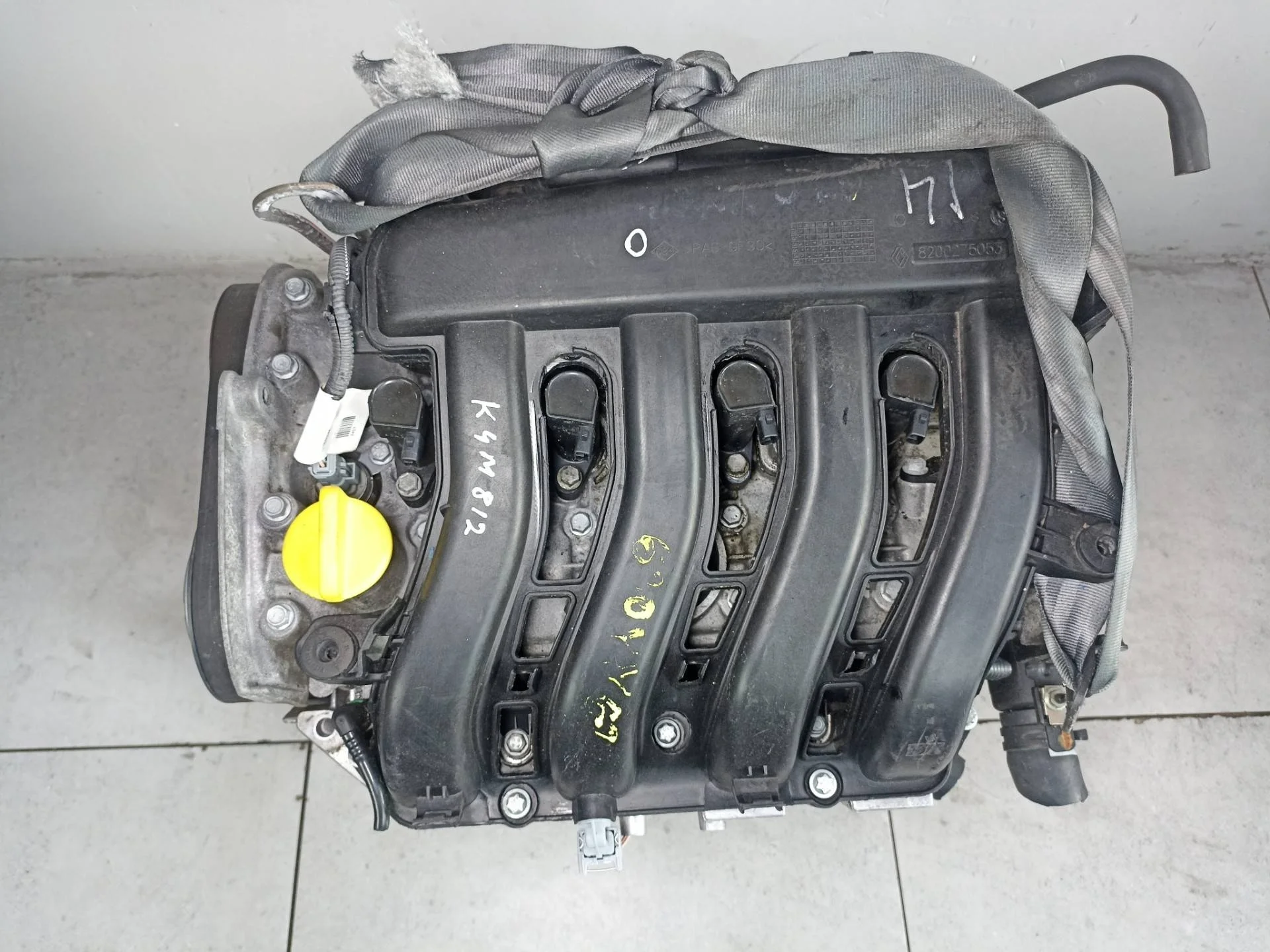 Двигатель K4M812 Renault Megane 2 рест.