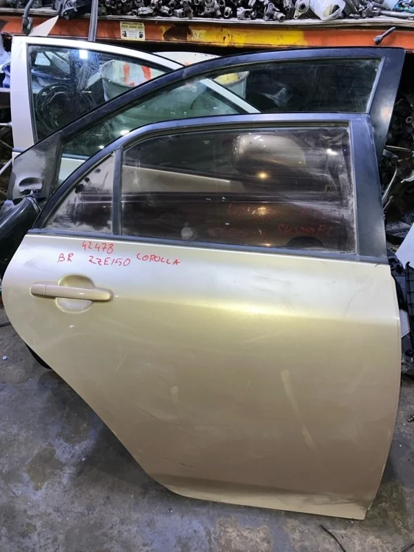 Дверь Toyota Corolla 2009 6700312A20 E150 1.6 1ZR, задняя правая