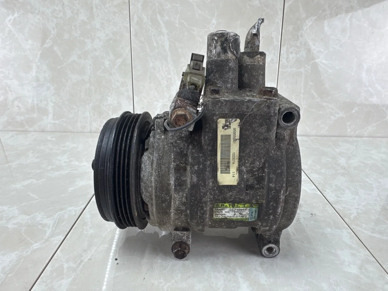Компрессор кондиционера Chevrolet Aveo T250 2003-2012 95955941 1.2 B12D1