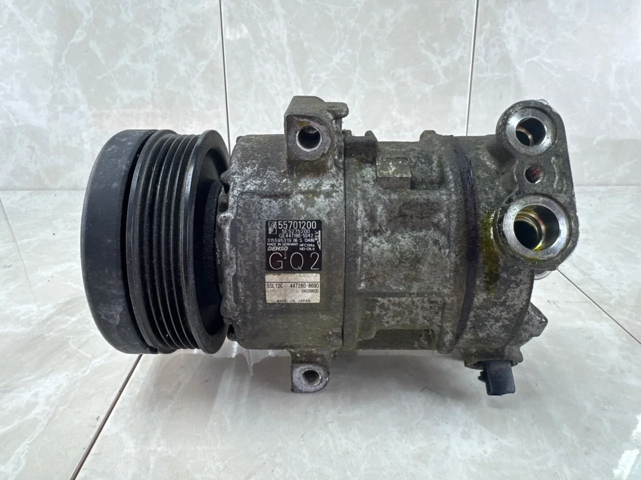 Компрессор кондиционера Opel Corsa D 2006-2014 55701200 1.4 B14XER