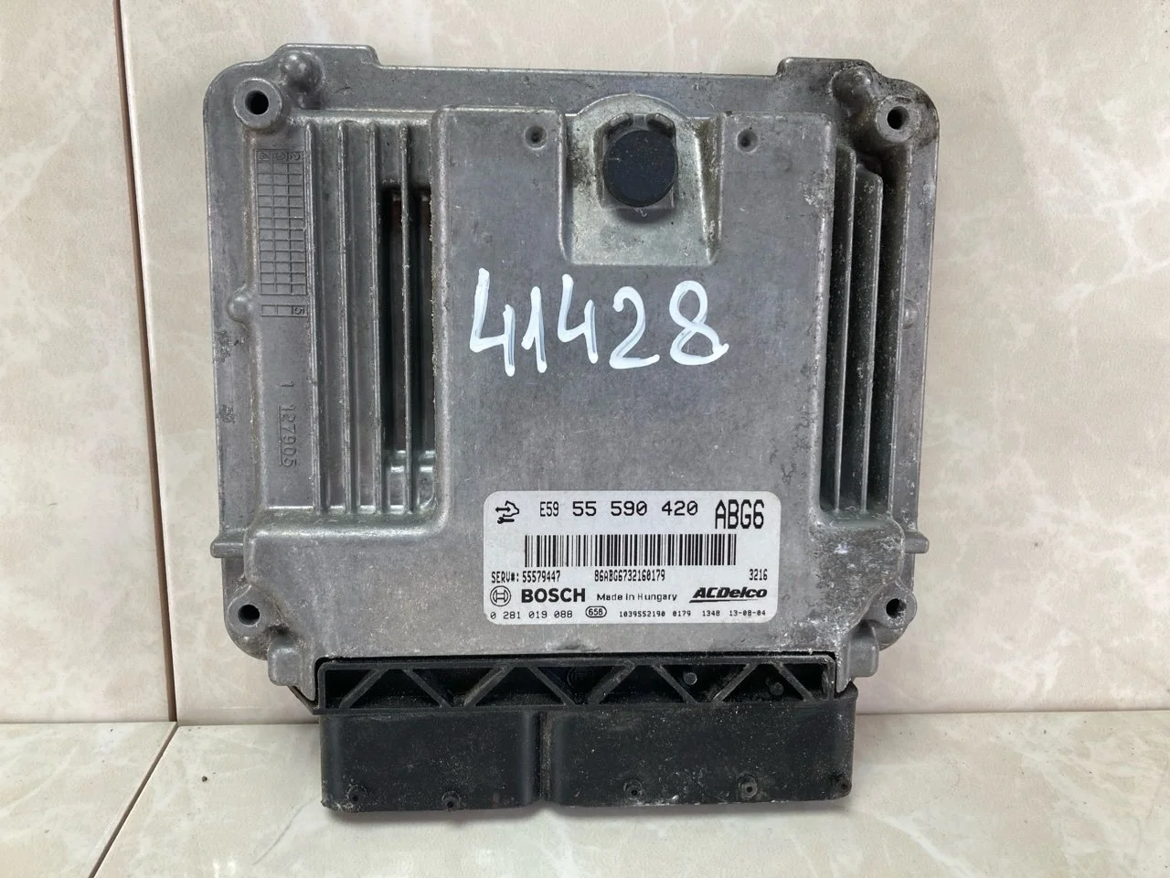 Блок управления двигателем, эбу Opel Insignia 2008-2015 55590420 2.0 A20DTH