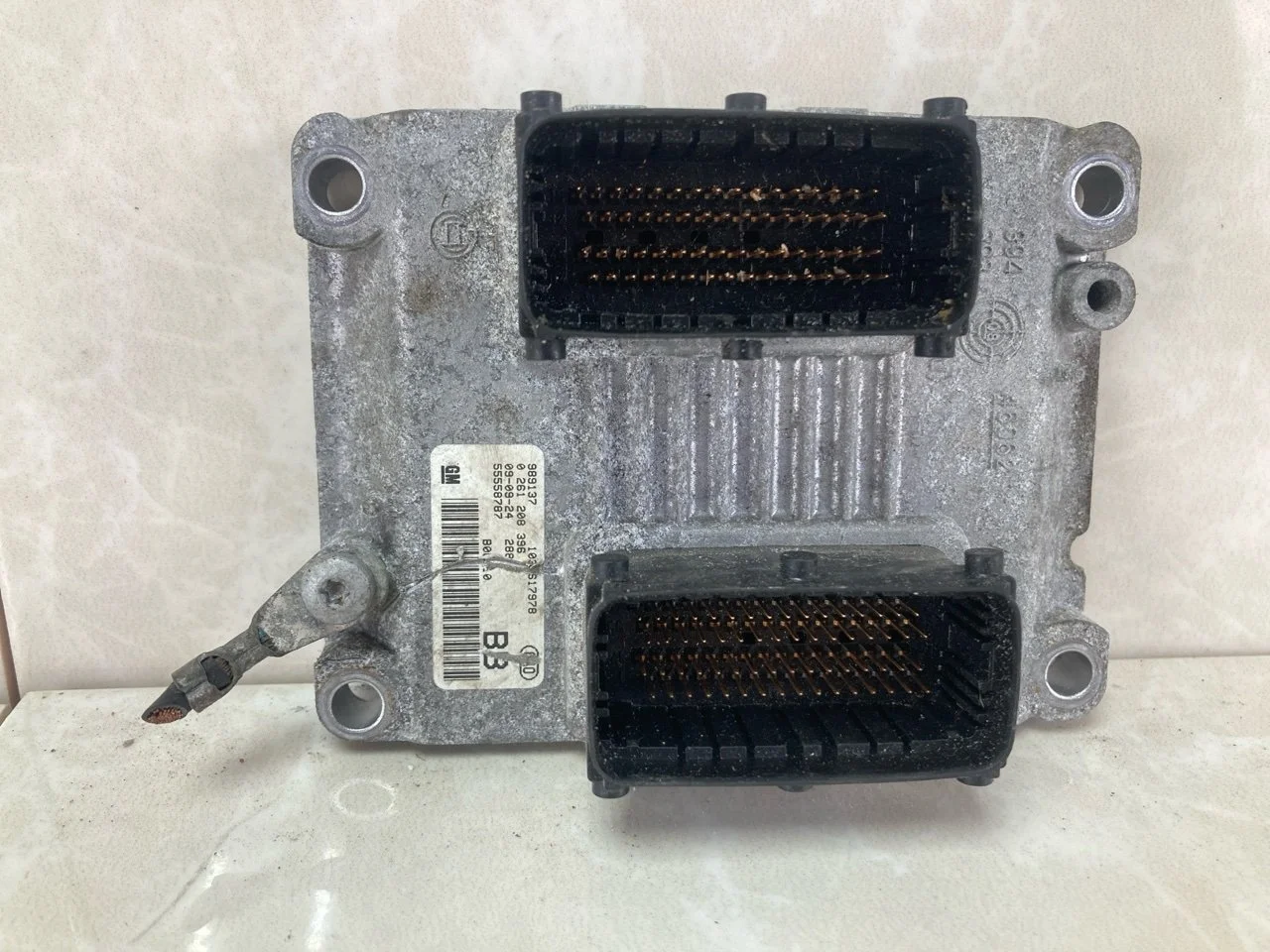 Блок управления двигателем, эбу Opel Astra H 2004-2010 55558787 1.4 Z14XEP