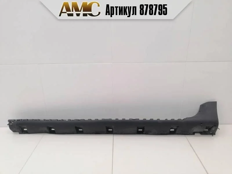 Накладка на порог наружная Renault Duster 2012>
