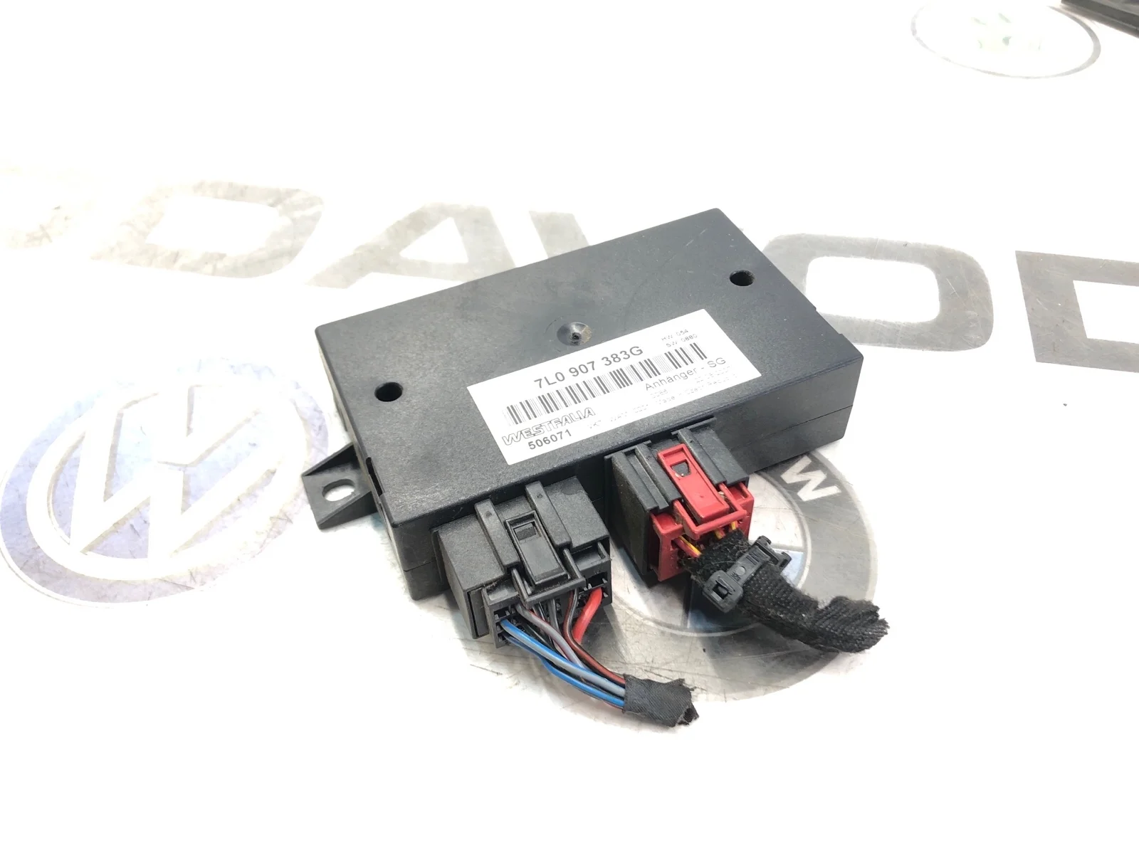 Блок управления прицепом Volkswagen Touareg 2007 7L0907383G 1 GP РЕСТАЙЛИНГ 3.0 BKS