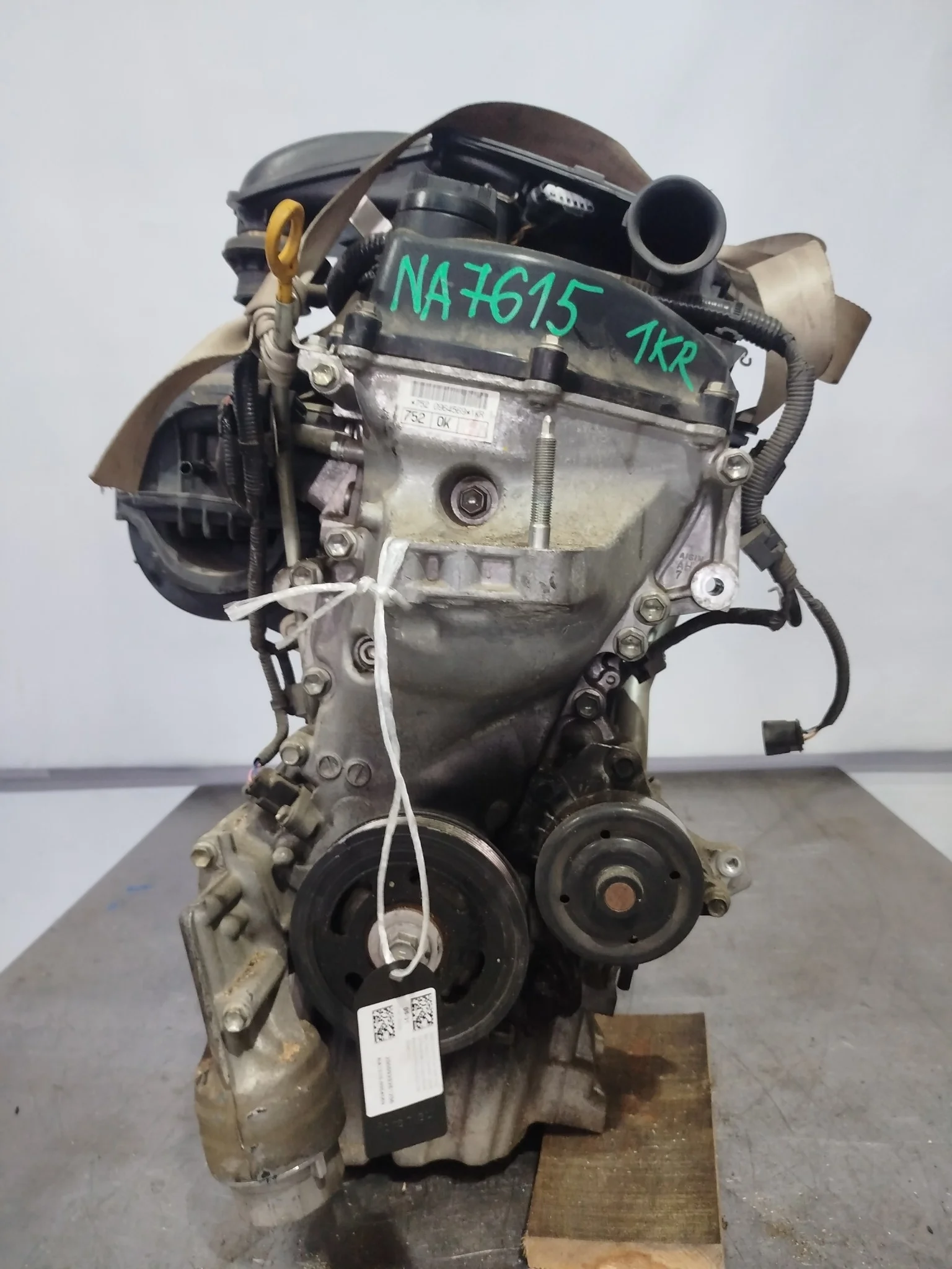 Двигатель TOYOTA 1KR-FE BELTA VITZ KSP130 KSP90 KSP92 ЗАСЛОНКА ЭЛЕКТРО 2WD 1900040151 NA7615-0964569