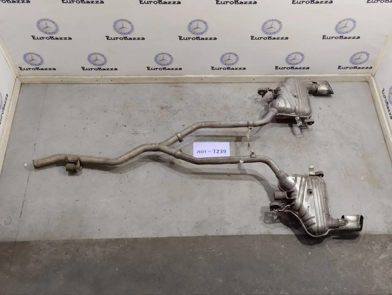Глушитель Mercedes W164