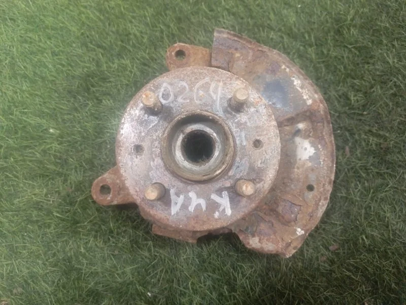 Кулак поворотный ( Цапфа ) Ступица в сборе Kia Spectra 2008 517152F110 SD 1.6 S6D, передний левый