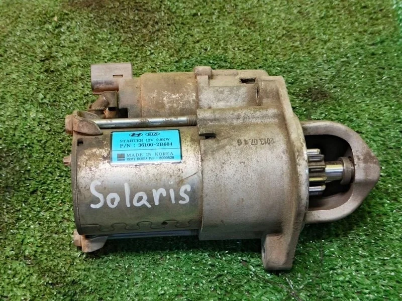 Стартер Hyundai Solaris RB G4FC 2010