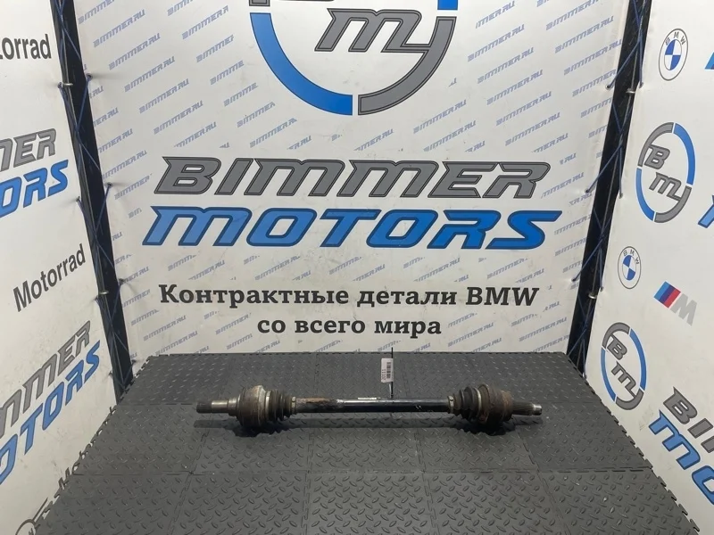 Привод Bmw X6 33208609838 F16 N55, задний правый