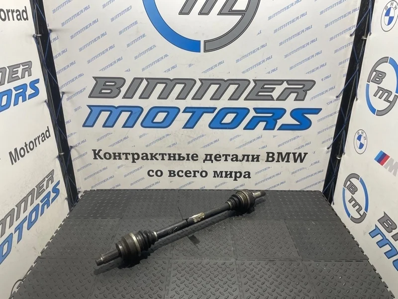 Привод Bmw X6 33208609838 F16 N55, задний левый