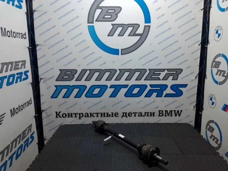 Привод Bmw X5 33208609838 F15 N55B30A, задний левый