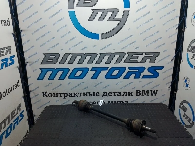 Привод Bmw X5 33208609838 F15 N63, задний левый