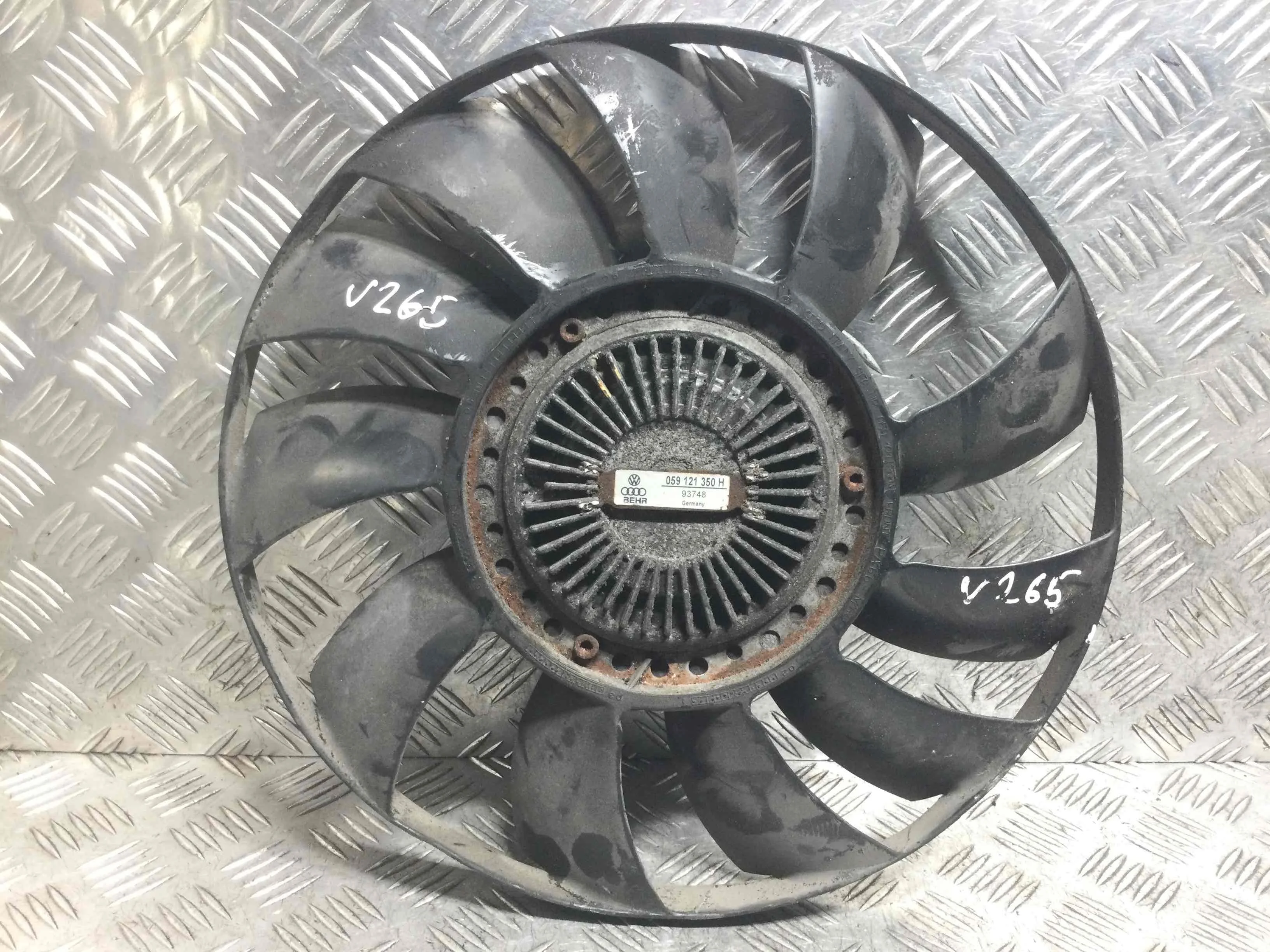 Вискомуфта Audi A4 B6 (2000-2005) дизель 2.5 TDI Автомат Универсал