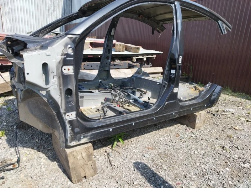 Порог со стойкой левый Nissan Almera (G15) 2013-2018 2016 760234AA8A СЕДАН 1.6 K4M 102Л/С