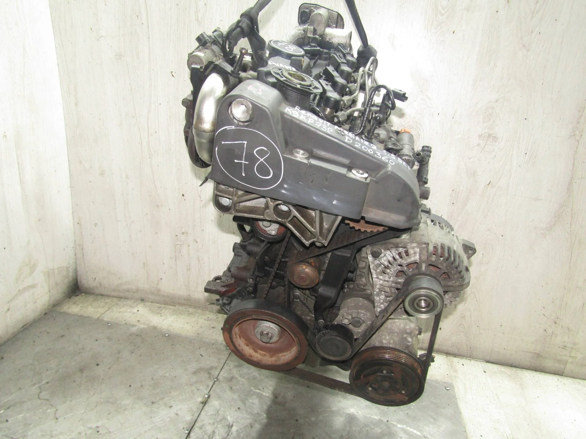 двигатель Renault Megane 2