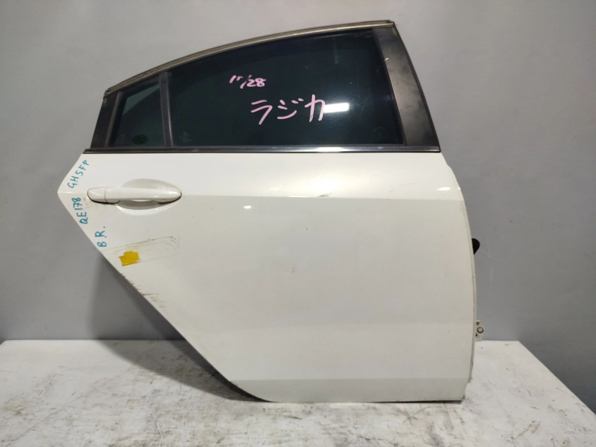 ДВЕРЬ MAZDA ATENZA MAZDA6 GH GH5AP GH5FP GHEFP GSYD7202XF ЗАДНЯЯ ПРАВАЯ SEDAN белый, 34K QE178