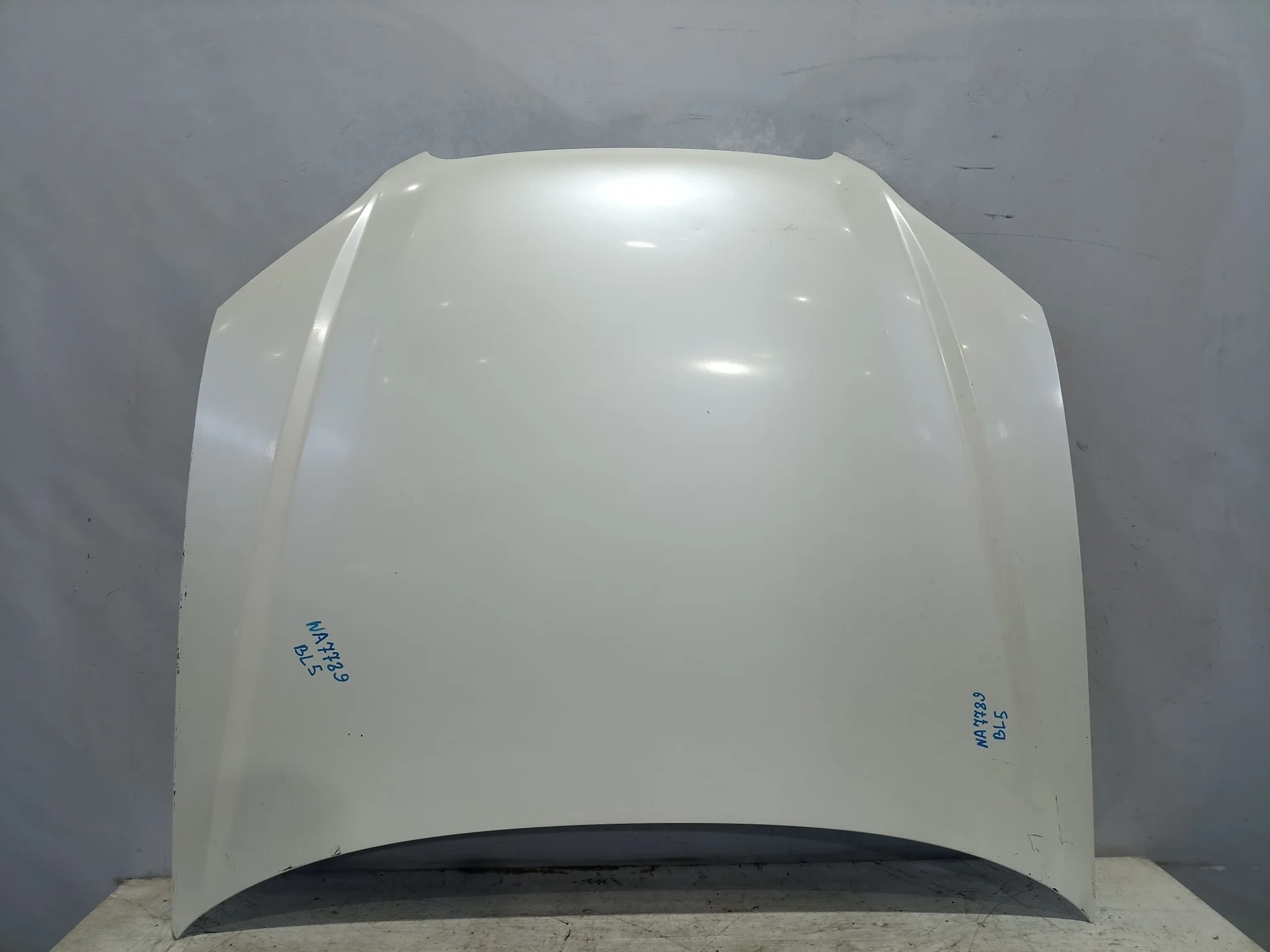 КАПОТ SUBARU LEGACY BL5 BL9 BLE BP5 BP9 BPE 57229AG0009P АЛЮМИНИЕВЫЙ белый, 37J NA7789