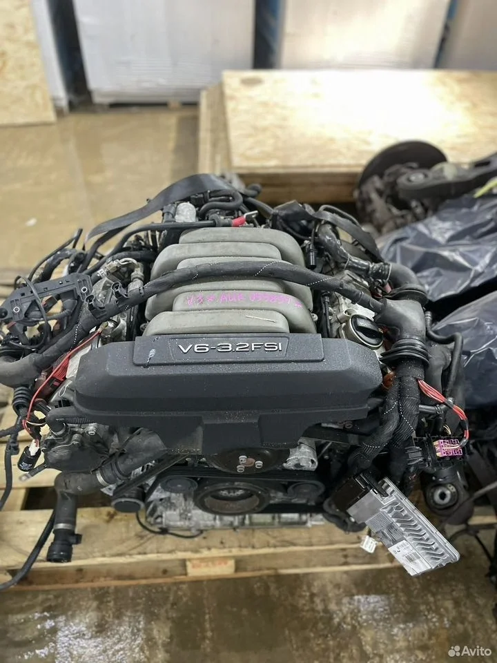 Двигатель 3.2 auk audi a4 b7 a6 4f c6 68 т.км
