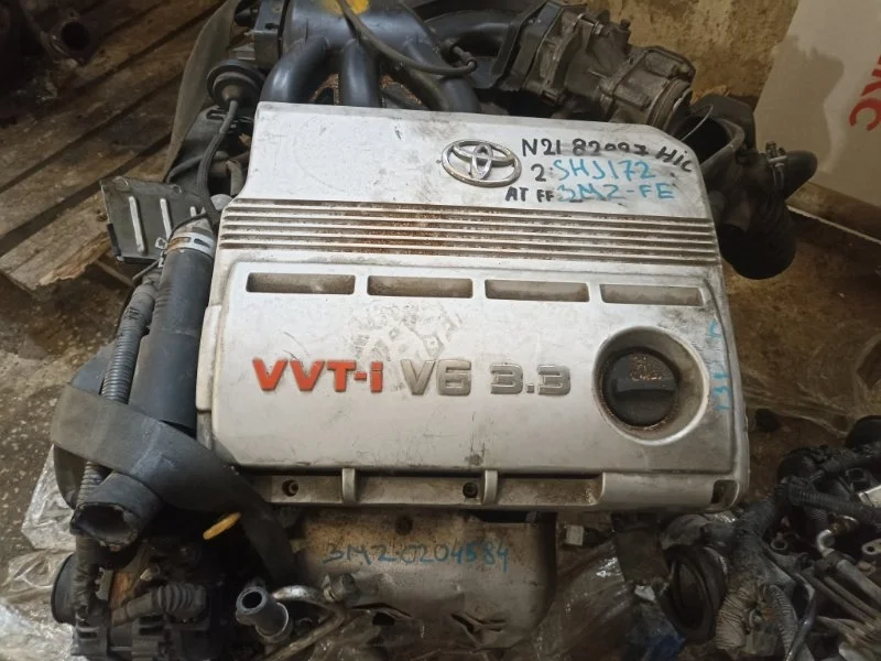 Двигатель Lexus Rx330 2006 1900020450 MCU38 3.3 3MZFE