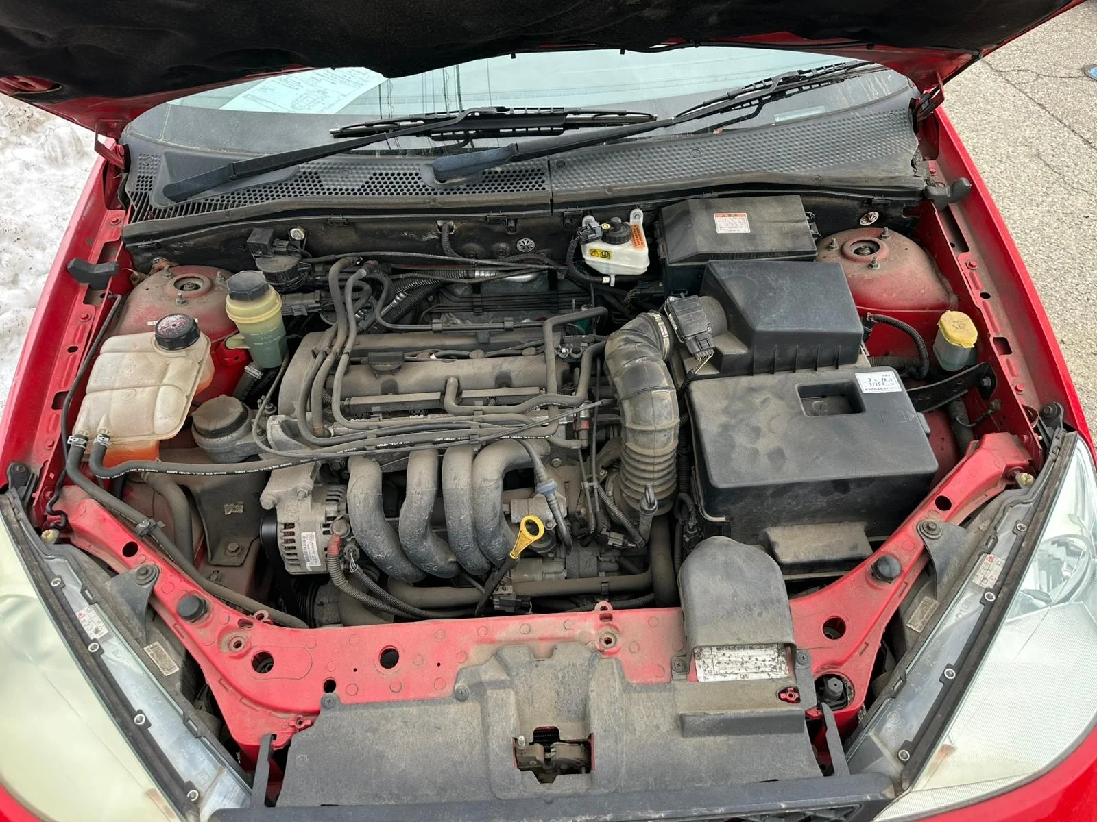 двигатель FORD FOCUS DBW FYDA, FYDB, FYDC, FYDD, FYDH