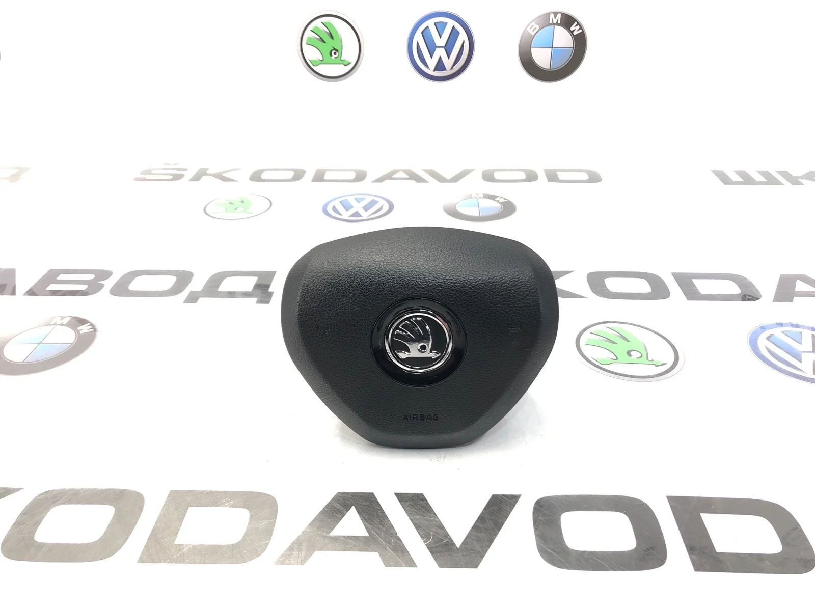 Подушка безопасности водителя Skoda Octavia Rs 2014 3T0880201F A7 (5E)