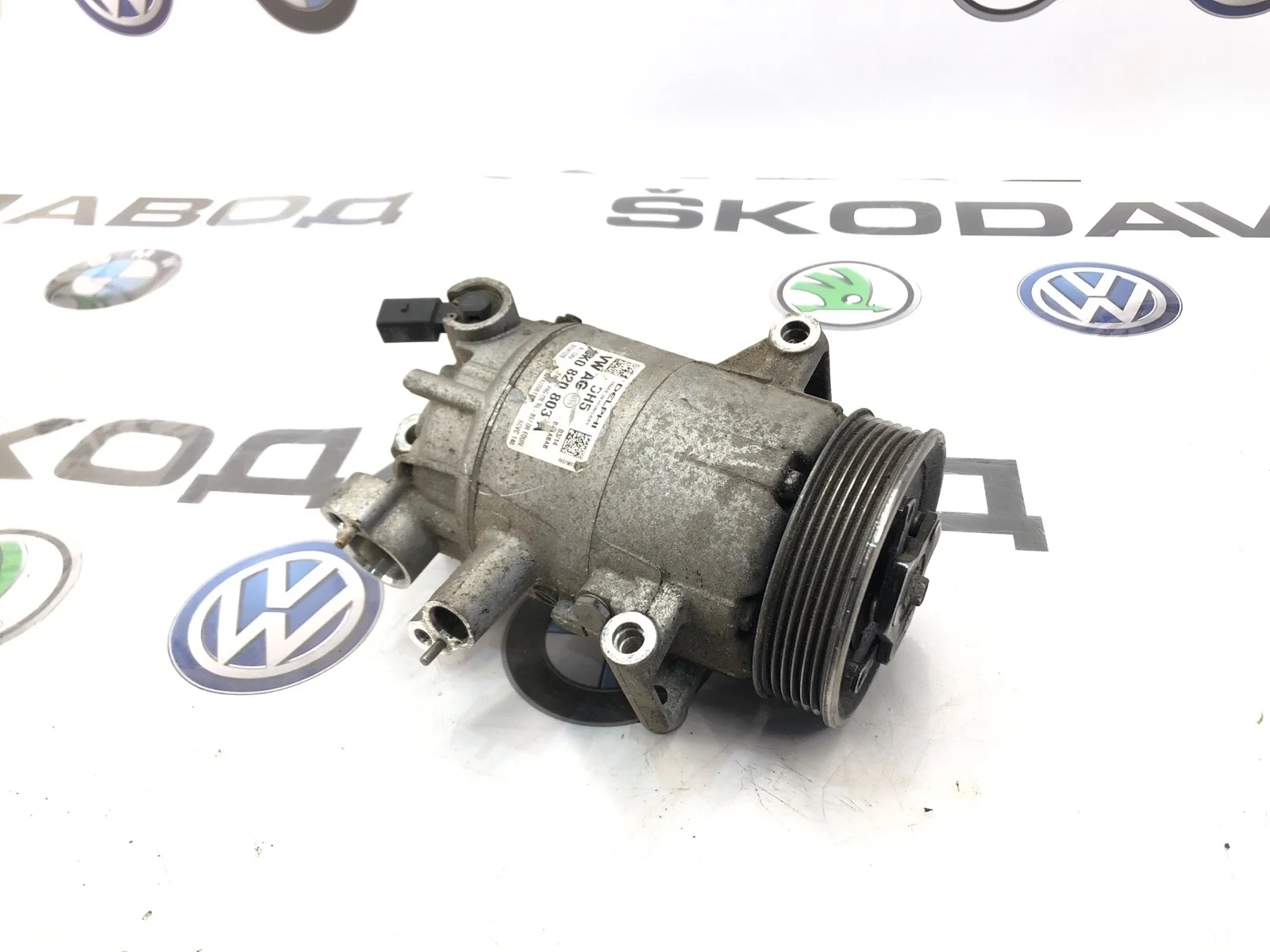 Компрессор кондиционера Skoda Yeti 2014 5K0820803A 5L 2.0 CFJA
