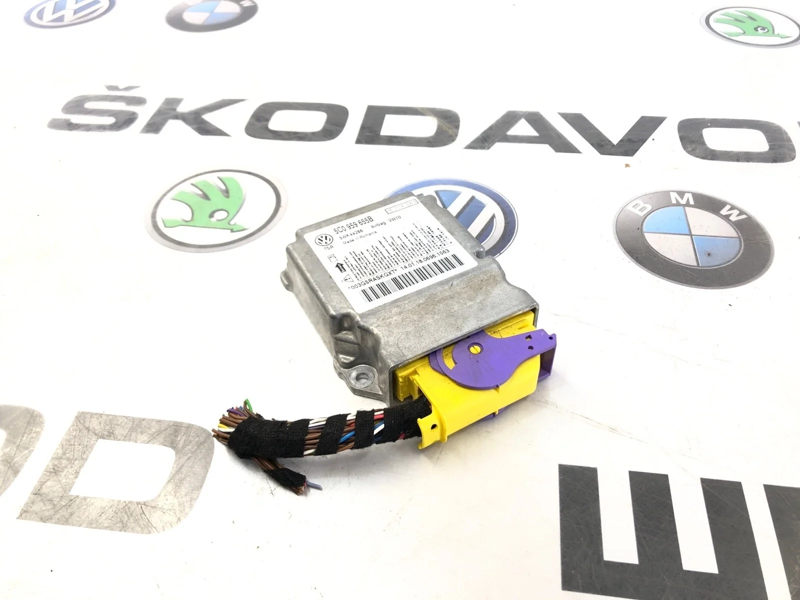Блок управления Airbag Skoda Yeti 2014 5C0959655B 5L 2.0 CFJA