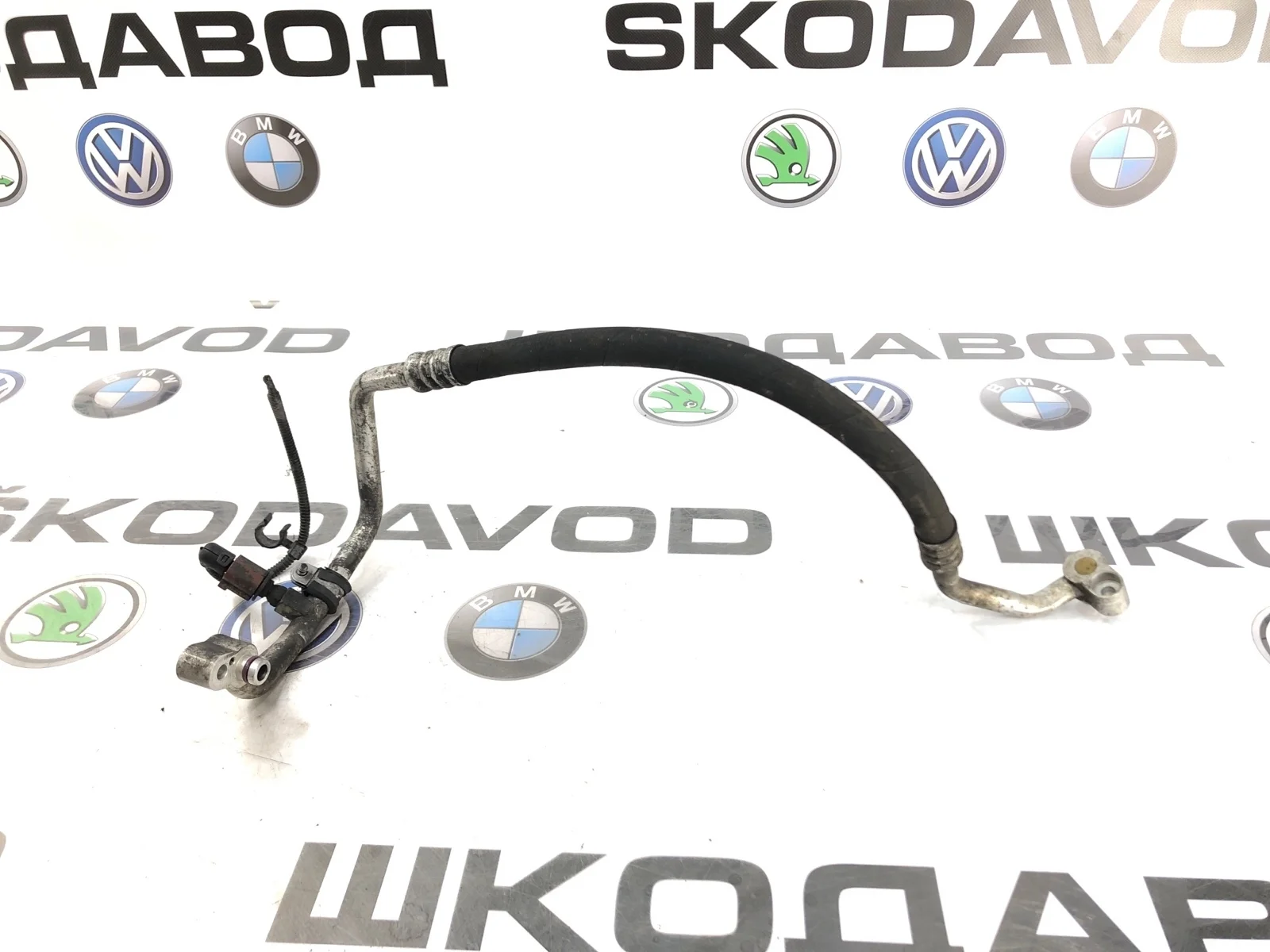 Трубка кондиционера с датчиком Volkswagen Touareg 2007 7L6820721BA 1 GP РЕСТАЙЛИНГ 3.0 BKS