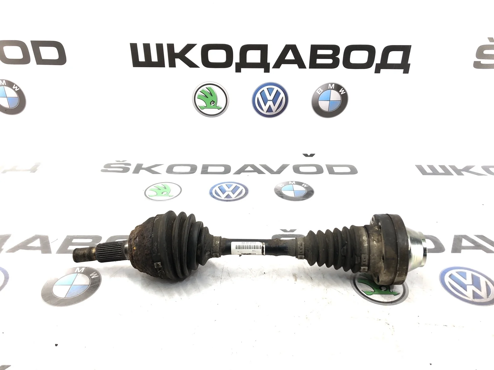 Привод Volkswagen Touareg 2007 7L0407271E 1 GP РЕСТАЙЛИНГ 3.0 BKS, передний правый