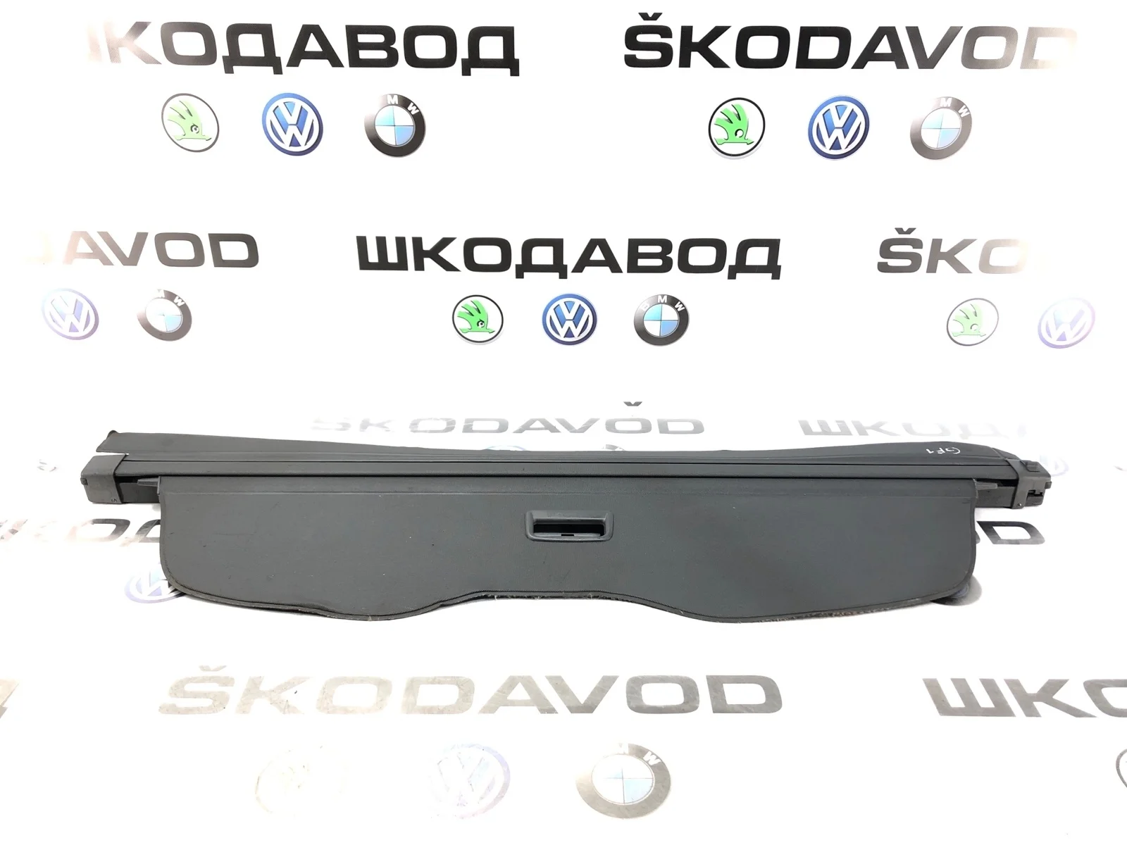 Шторка багажника Volkswagen Touareg 2007 7L6867773K86G 1 GP РЕСТАЙЛИНГ 3.0 BKS