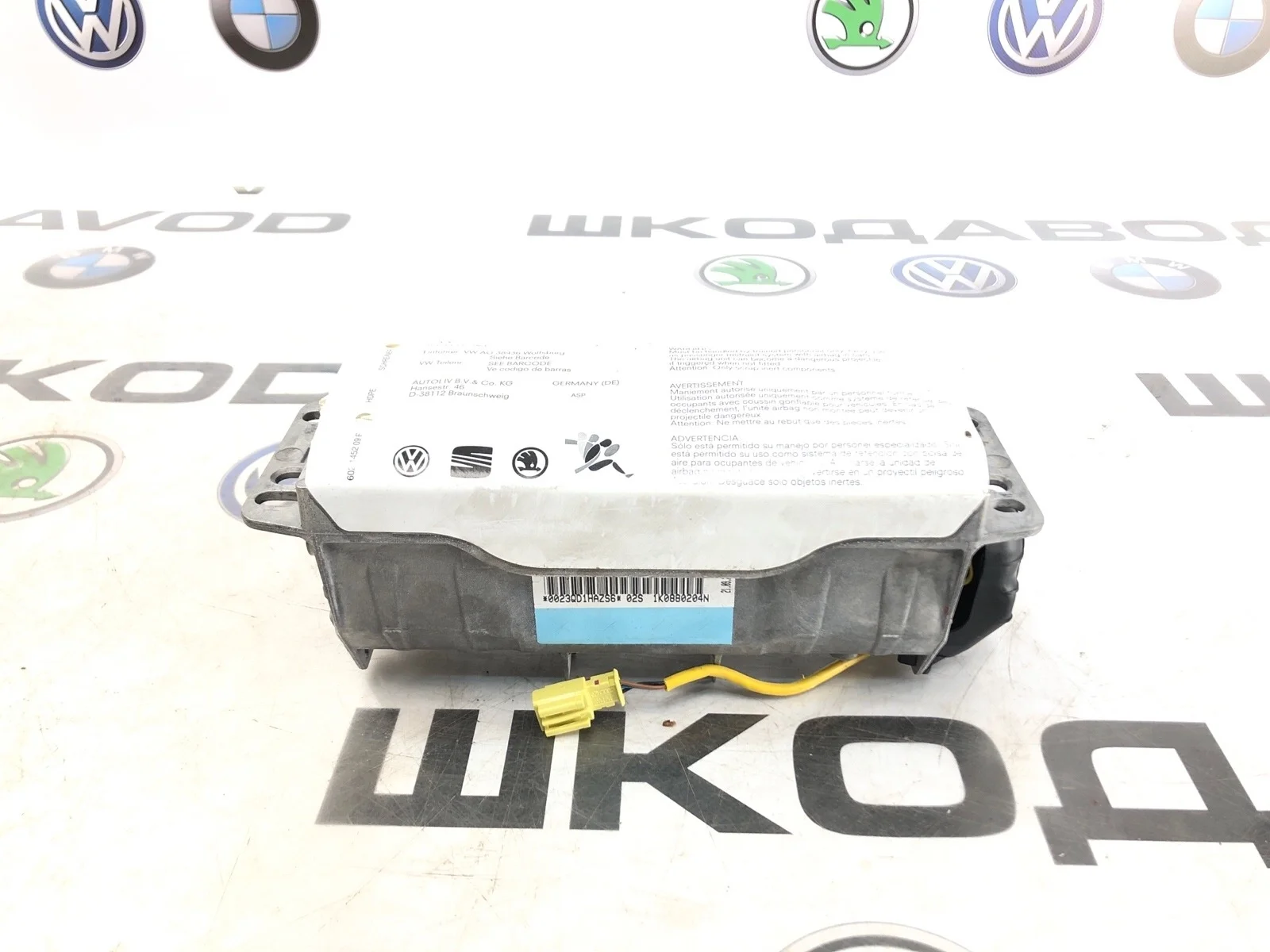 Подушка безопасности пассажира Skoda Octavia Rs 2010 1K0880204N A5 (1Z) 2.0 CCZA