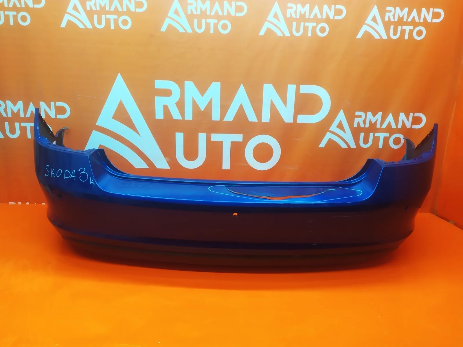 Бампер Skoda RAPID 2014-2020