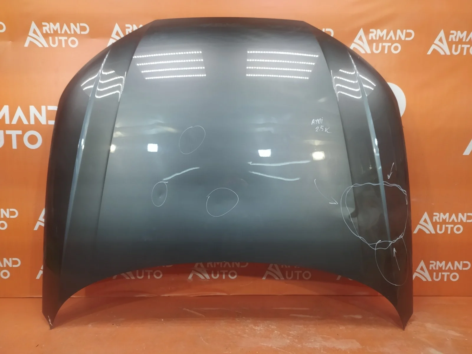 Капот Audi a4 2015-нв B9