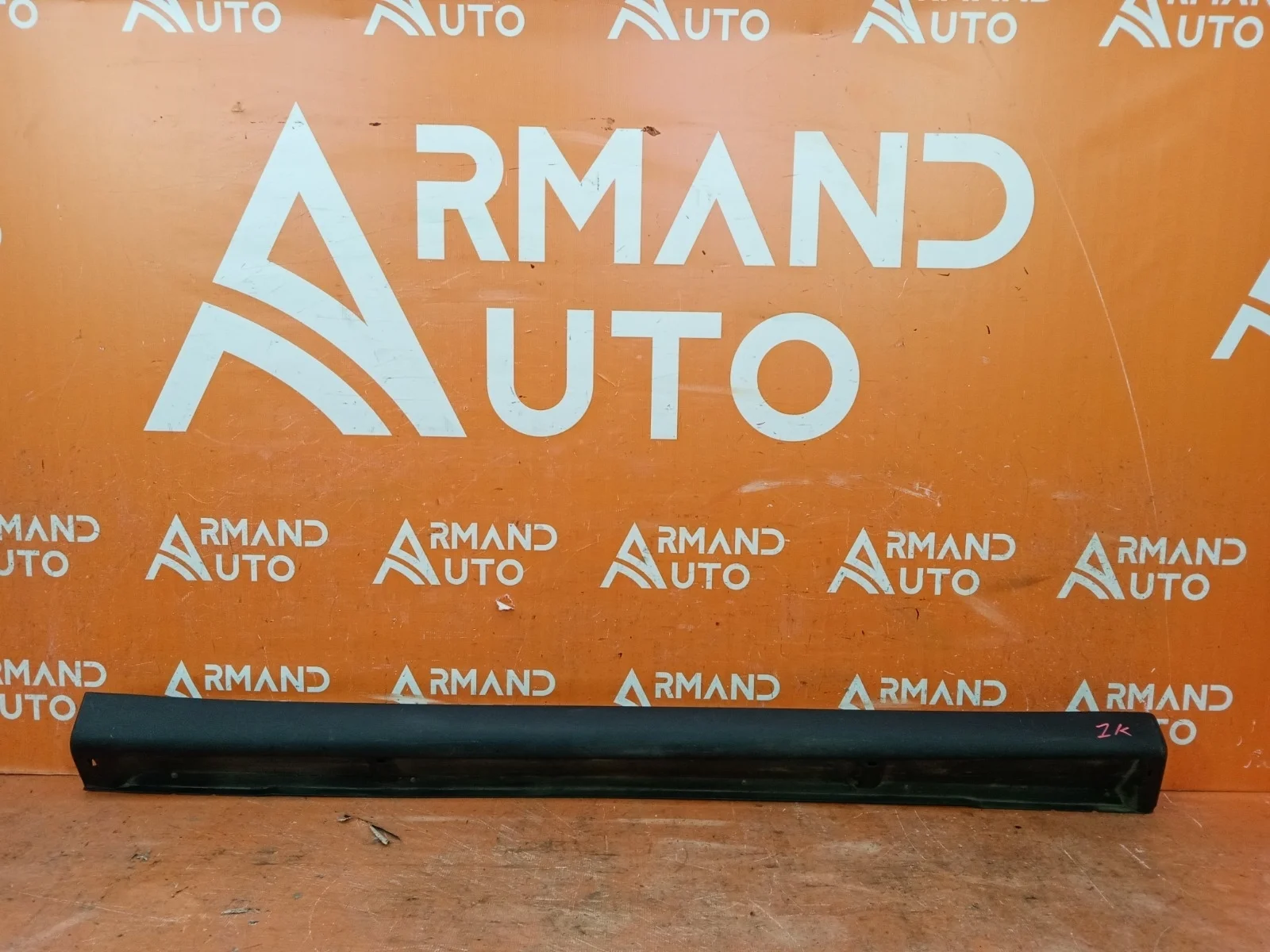 Накладка порога Mitsubishi Outlander 2012-нв 3
