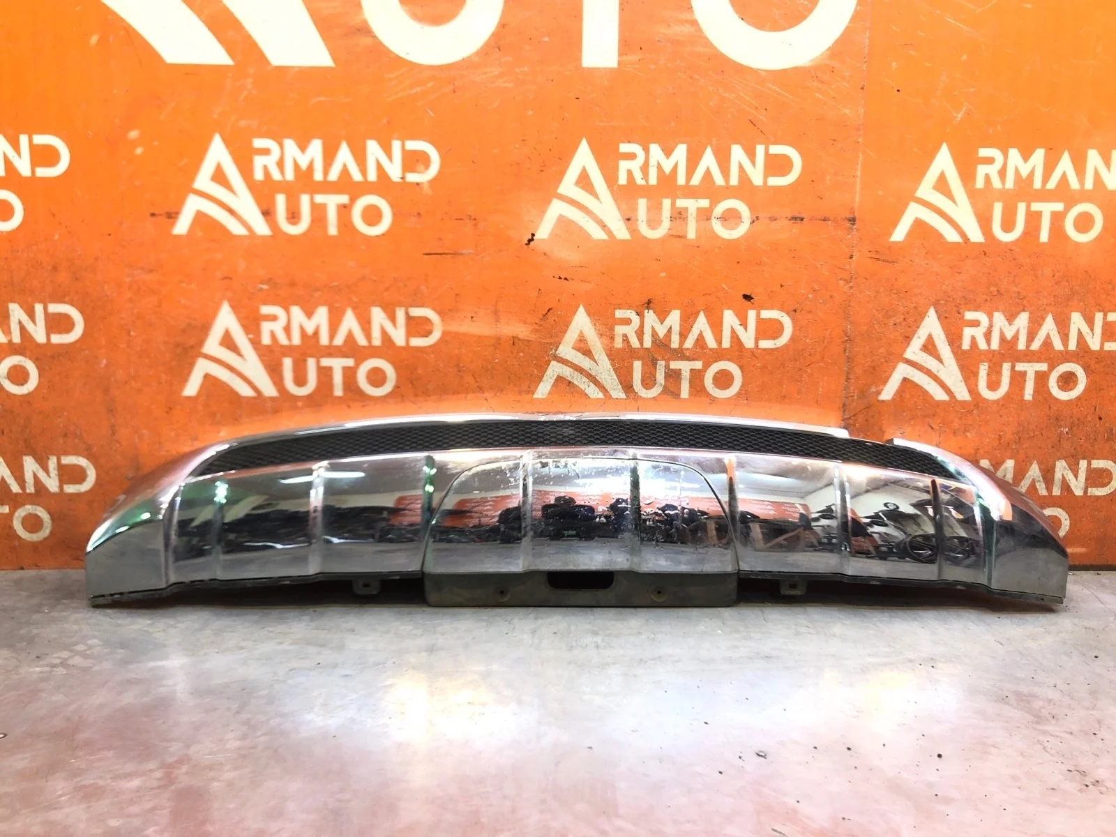 Накладка бампера Mercedes ML GLE-Class 2011-2015 W166