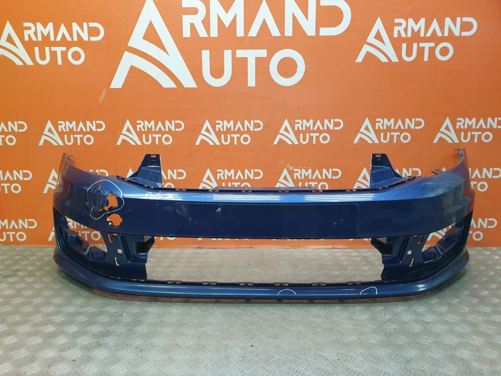 Бампер Volkswagen Polo 2014-2020 5