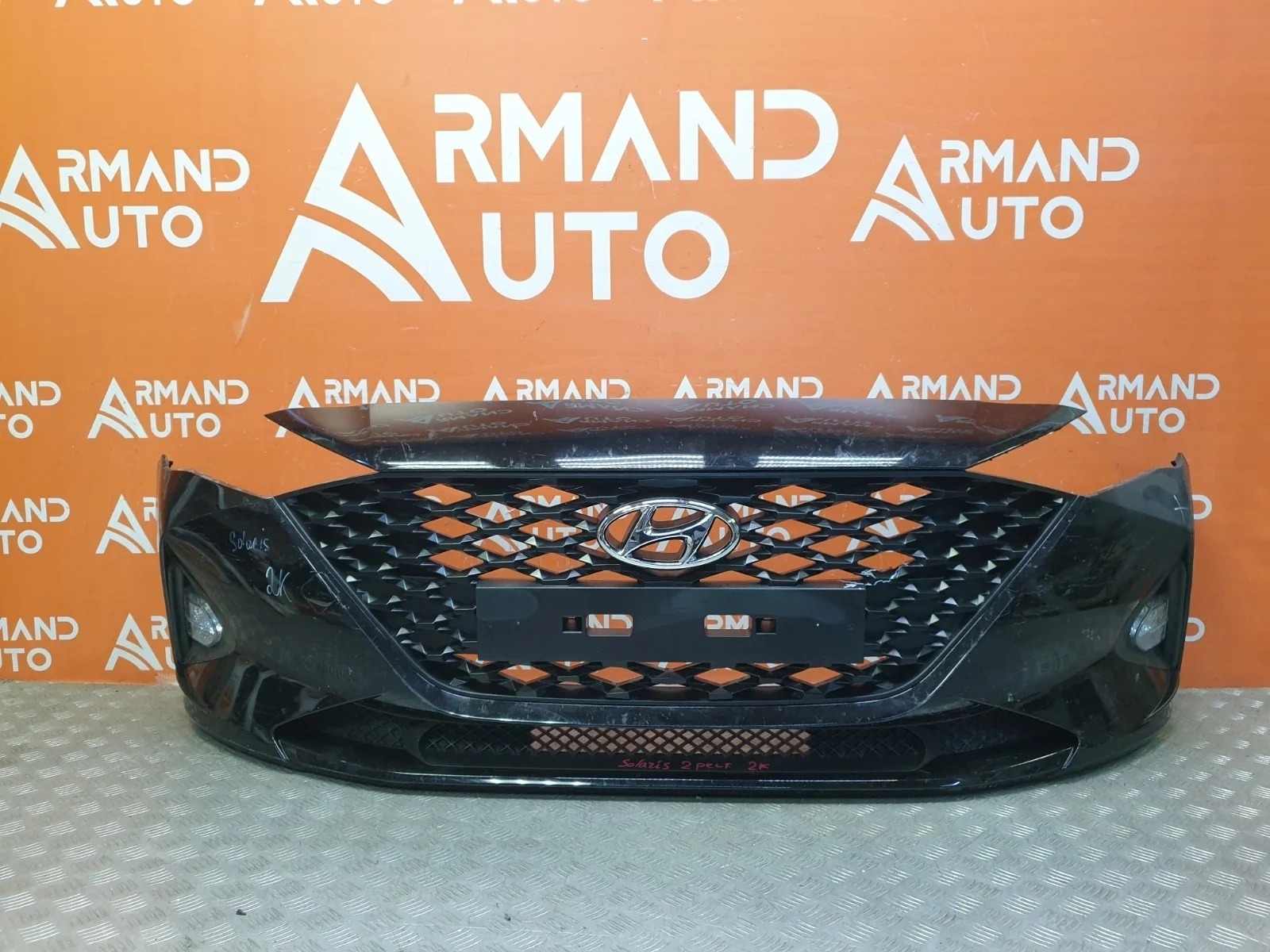 Бампер Hyundai Solaris 2020-нв