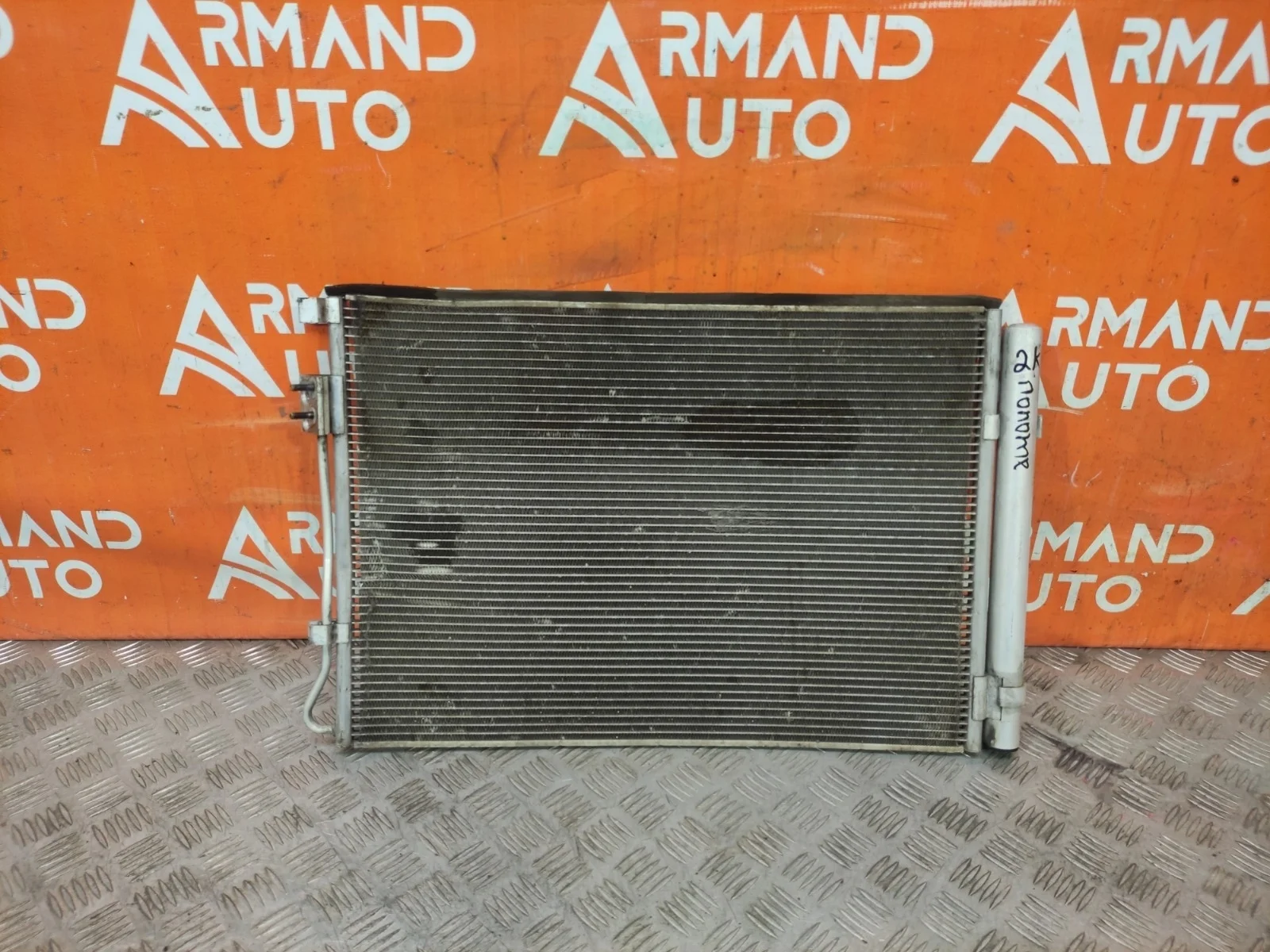 Радиатор кондиционера Hyundai Solaris 2017-нв